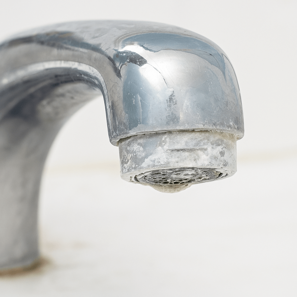 Kalk im Badezimmer